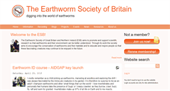 Desktop Screenshot of earthwormsoc.org.uk